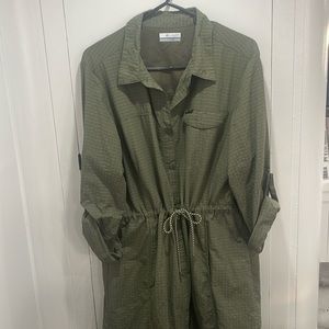 Columbia Cinched Waisted Shirtdress